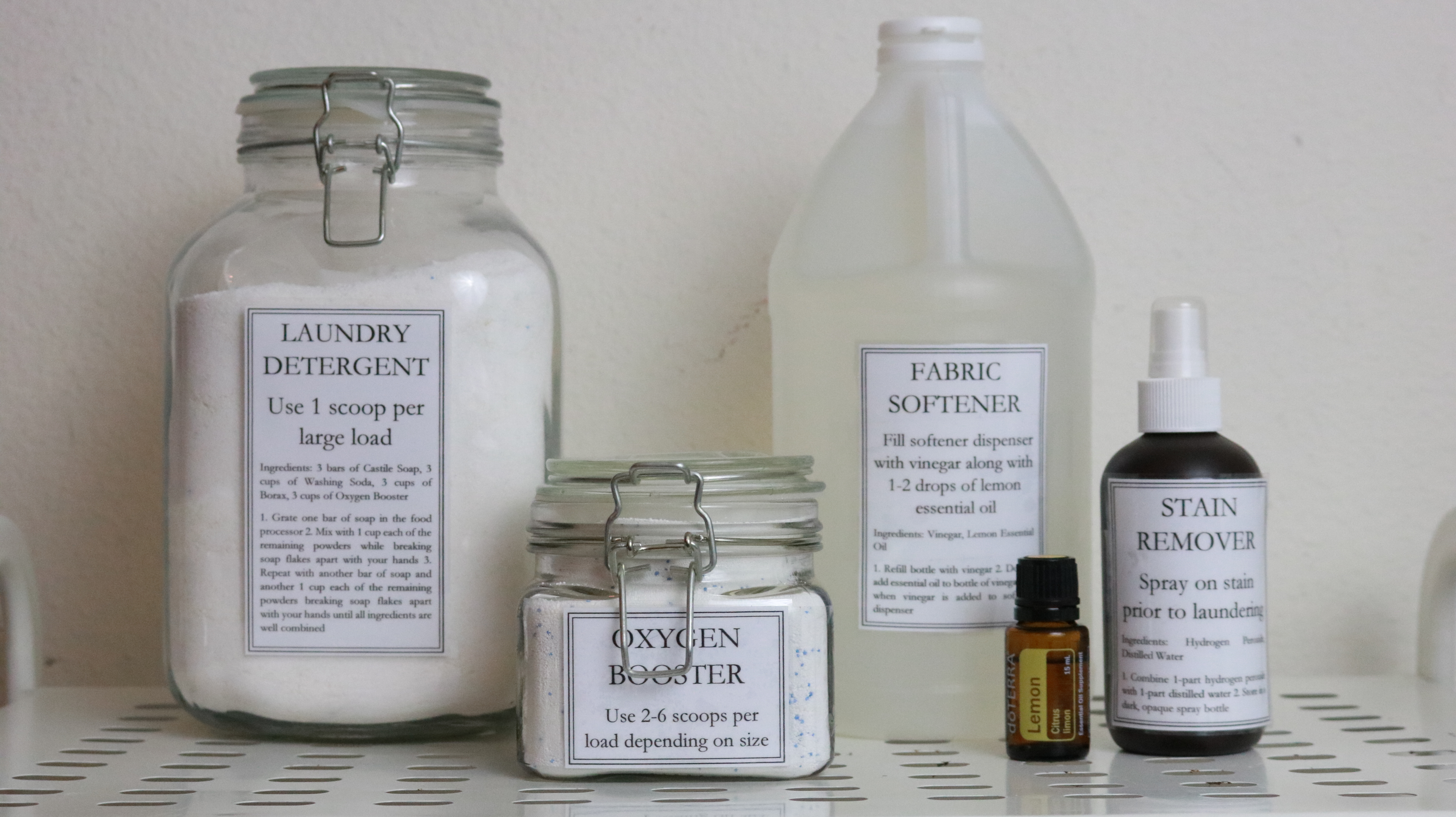 homemade laundry detergent Archives